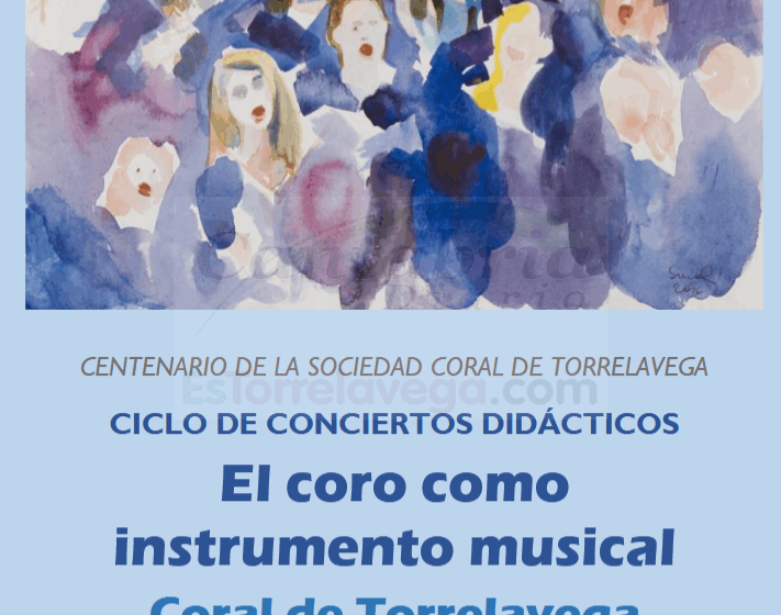 Concierto didáctico: «El coro como instrumento musical», nueva actividad en el Centenario de la Coral