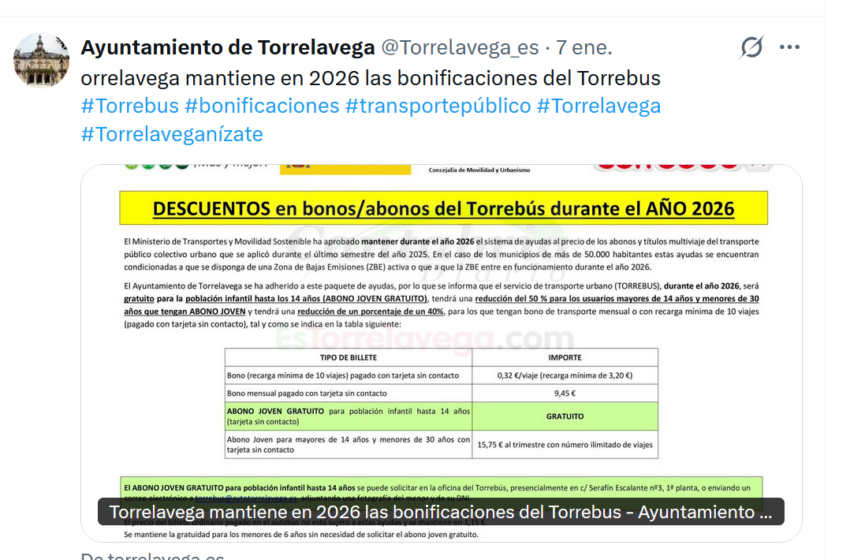  El Ayuntamiento no actualiza su cuenta de Twitter (X) desde principios de enero