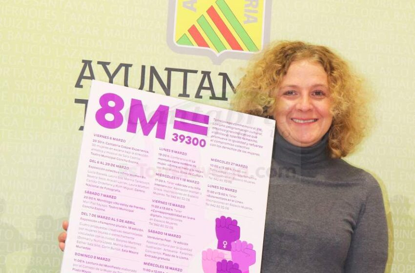 Torrelavega conmemora el 8M con una amplia programación