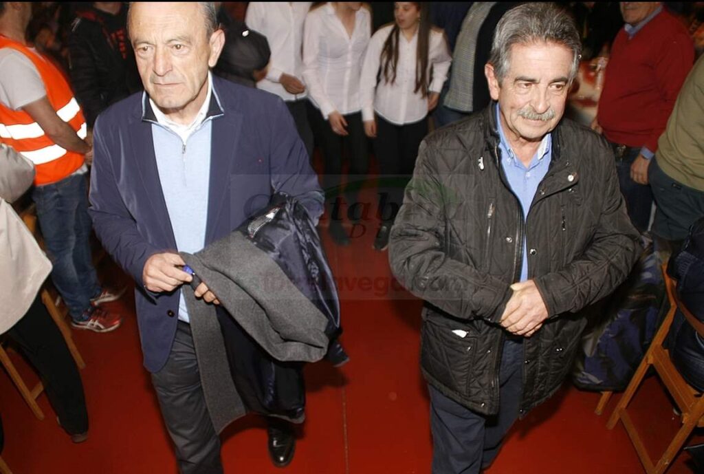 Javier López Marcano y Miguel Ángel Revilla - (C) Foto: David Laguillo/CANTABRIA DIARIO