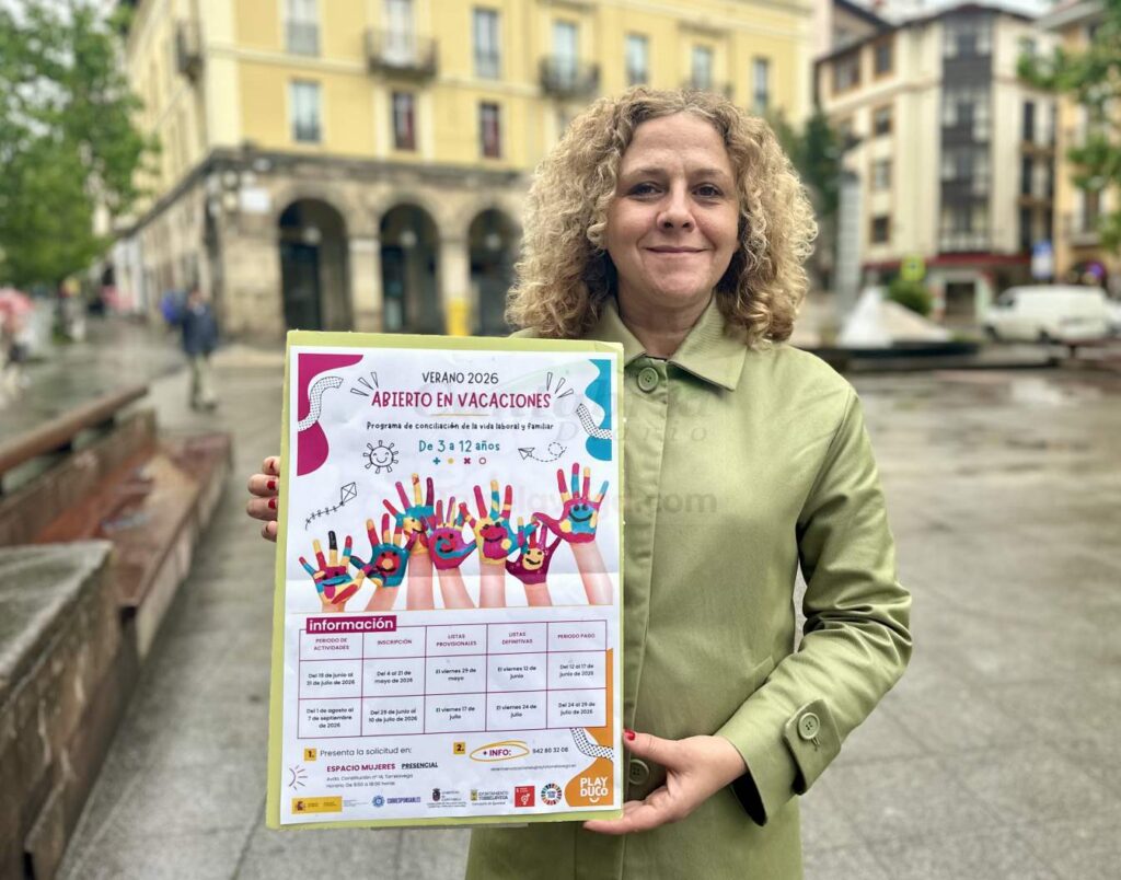 Torrelavega presenta el programa de conciliación “Abierto en Vacaciones Verano 2026”