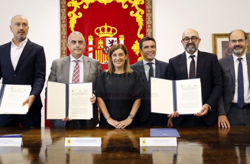  Firmado el convenio para el soterramiento en Torrelavega