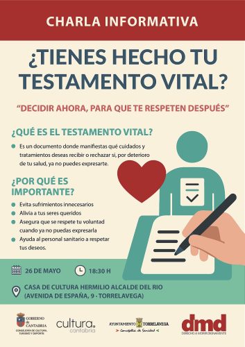 CARTEL TESTAMENTO VITAL